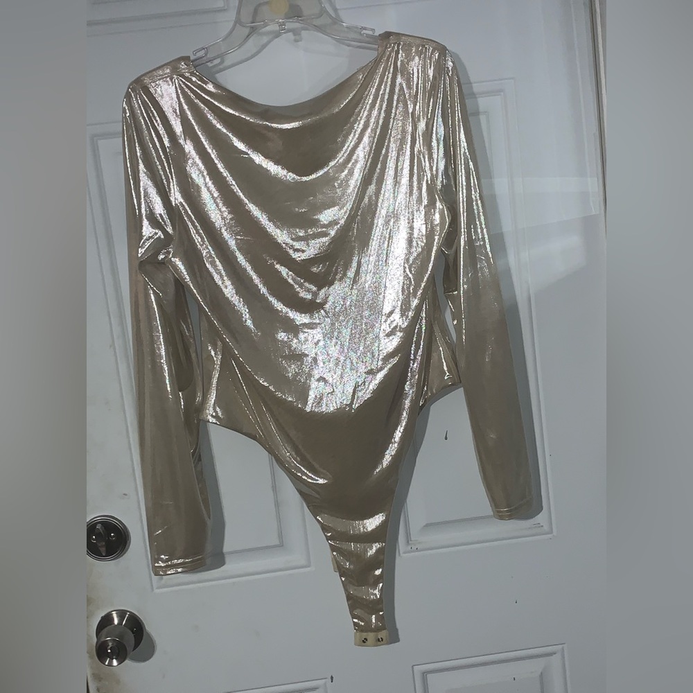 COPY - Gold shimmer body suit